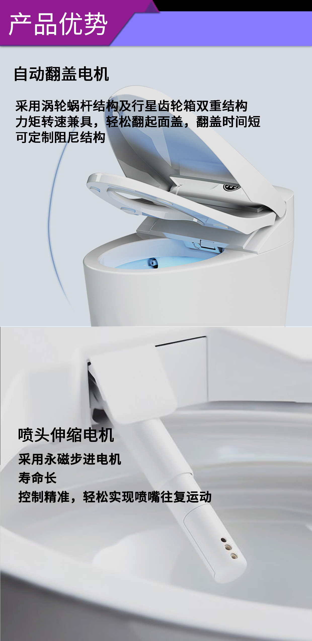 智能马桶(tong)电机_翻盖电机_冲水电(dian)机_伸缩电机_烘(hong)干风机-万至达电机