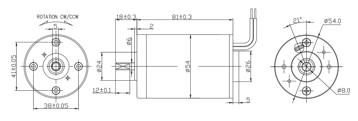 OT-RK-3428PH-3442-104有刷(shua)电机_按(an)摩器电(dian)机_水泵电机-万至达电机