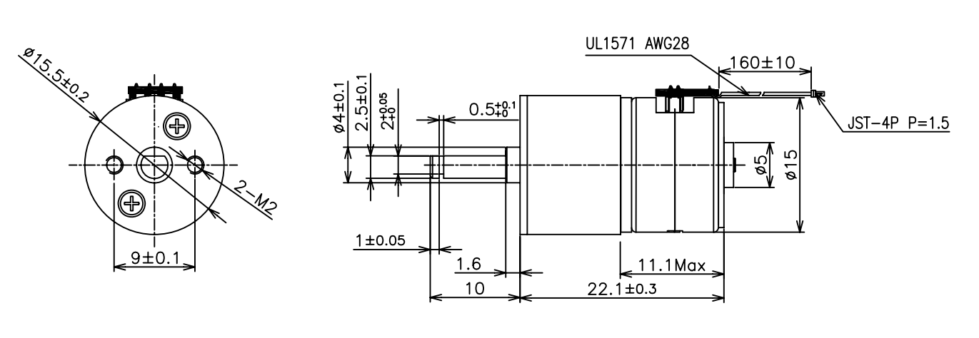 OT-GSM15-612照片打印机电机|微(wei)型打印机马(ma)达|随身打印机电机|微型电机-万至(zhi)达电机